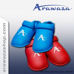 Arawaza Protector de empeine, Estilo WKF Rojo | M