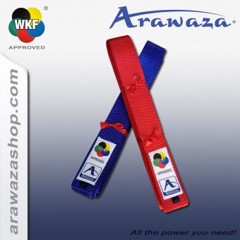 Arawaza Cinturón Competition Deluxe - WKF approved 