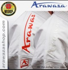 Arawaza Kata Del EVO Combo-Set, rojo/blanco, apr. por la WKF 