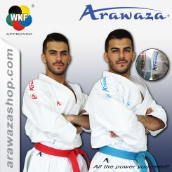 Arawaza Black Diamond - Premier-League, aprobado por la WKF 150 | Rojo
