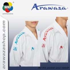 Arawaza Kumite Del EVO PL-Combo-Set, rojo/azul,WKF apr. por la WKF 160 | Premier League - combo